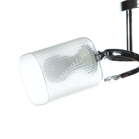 Люстра N2018/2 CH Е27 2*40Вт ( h=280; d=470) S=8м2 VERNER LIGHTING *1
