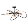 Люстра N5103/5 BK Е27 5*40Вт ( h=230; d=770) VERNER LIGHTING *1