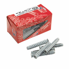 Дюбель 4-х распорный нейлон тип N BROZEX 6*40 коробка (50шт) *10