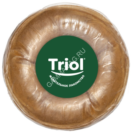 Triol 0,045кг кольцо жевательное DENTAL из сыромятной кожи, 7см (уп. 1шт.) (10151144)