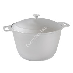 Кастрюля алюм. литая 10,0л мет.крышка Kukmara к100 (Кукмор) *1/3