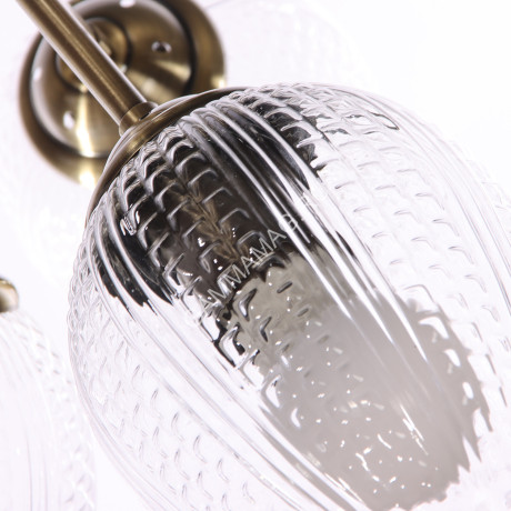 Люстра N5121/4 АВ Е27 4*40Вт ( h=325; d=560) VERNER LIGHTING *1
