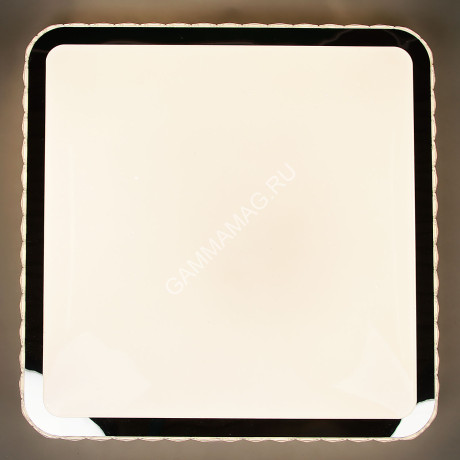 Светильник светодиодный акриловый 550мм 120W 8333B/60W*2 LED 3 режwhite пульт S=25м2 VERNER LIGHTING