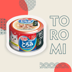 Inaba Ciao Toromi 0,08кг Куриное филе и тунец Кацуо с ширасу консервы для взрослых кошек
