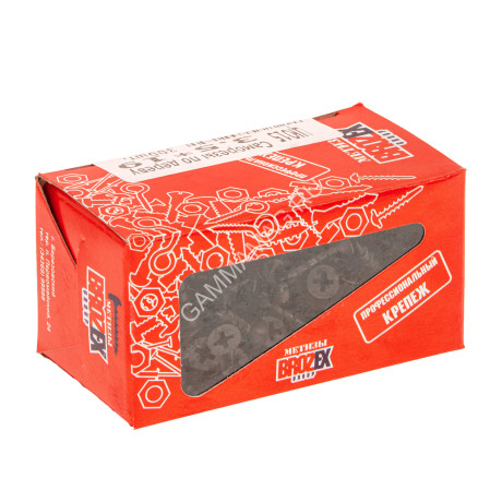 Саморезы по дереву BROZEX КОРОБКА 3,5*19 крупная резьба (300шт) *10