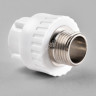 Муфта комбинированная PPRC наруж. резьба _ 20-1/2" *30/150