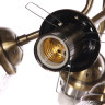 Люстра N5121/6 АВ Е27 6*40Вт ( h=325; d=560) VERNER LIGHTING *1