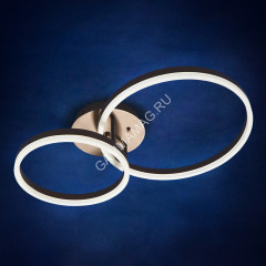 Люстра Y1464/2 1х25W+1х19W 4000K пульт (l-630;w-400;h-170) VERNER LIGHTING *1