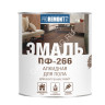 Эмаль ПФ-266 для пола красно-коричневая 0,9 кг Проремонт *1/14
