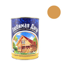 Защитно-декоративное покрытие для древесины алкидное калужница 0,75 л Любимая Дача *1/6/576