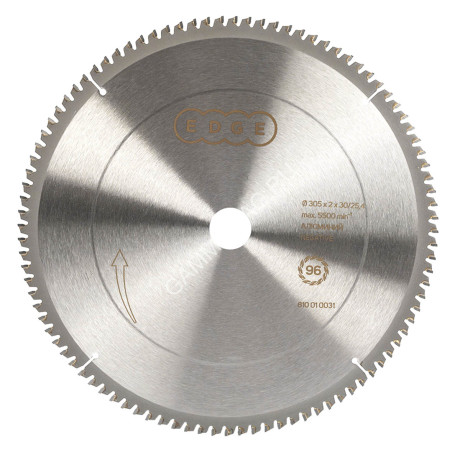 Диск пильный 305*30/25.4мм 96 зубьев по алюминию (810010031) EDGE PATRIOT *1/10