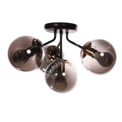 Люстра N5122/4 COFFEE+FGD Е27 4*40Вт ( h=295; d=515) VERNER LIGHTING *1