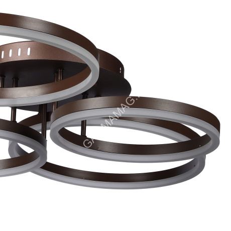 Люстра Y1464/4A 2*25W+2*19W 4000K пульт 1 режим (l-930;w-640;h-170) VERNER LIGHTING *1