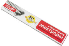 Электроды сварочные рутиловые d=2,5мм, пачка 1кг МР-З Ресанта *1/12