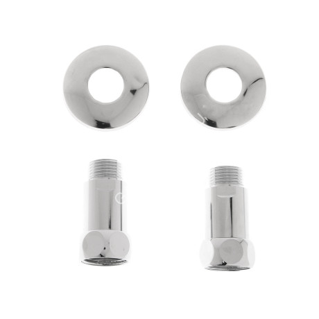 Соединитель прямой 3/4-1/2" для п/с м/п (хром) СТМ CPCM3412 *1/2