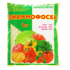 Удобрение Диаммофоска 1кг (Пермагробизнес) *20/980
