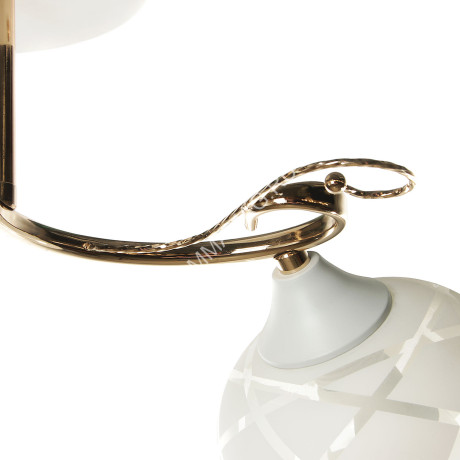 Люстра N3125/2 2*40W E27 (h=250 w=280 l=500) VERNER LIGHTING *1