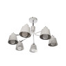 Люстра N5125/6 WT+CR Е27 3*40Вт ( h=400;d=660) VERNER LIGHTING *1