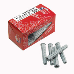 Дюбель 4-х распорный нейлон тип N BROZEX 8*50 коробка (30шт) *10