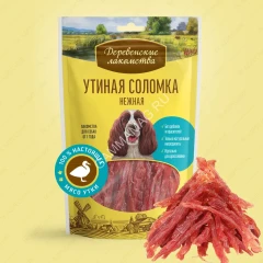 Деревенские лакомства 0,09кг соломка утиная для собак (79711229)