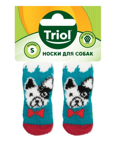 Носки (Triol) для собак Собачка, размер S