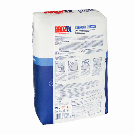Стяжка для пола NF 40 (М-200) 25кг BROZEX *1/56
