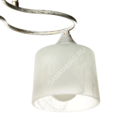Люстра N2058/2 WG Е27 2*40Вт ( h=290; d=440) S=10м2 VERNER LIGHTING *1