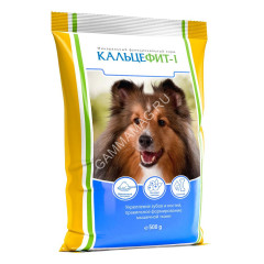 Кальцефит-1  0,5кг минеральная добавка для собак