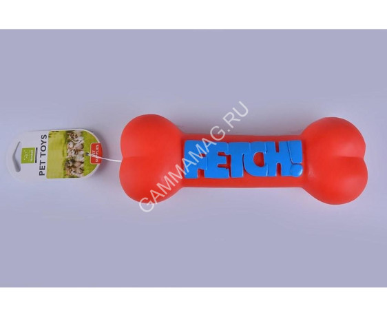 Игрушка (Nunbell) Кость пищалка для собак, 22.8х7.6см