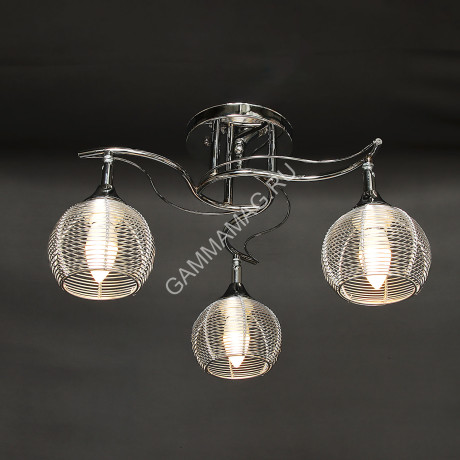 Люстра К0593/3 Шарм 3*60W E27 (h=220, ф=420) VERNER LIGHTING *1