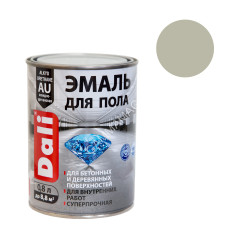 Эмаль алкидно-уретановая для пола бежевая 0,8 л ДАЛИ (RAL7032) *1/6/576