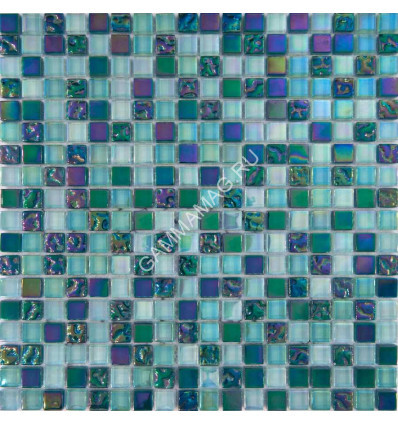 Мозаика SUMMER GREEN/партия 210726 (300*300*4мм) Glass (22 шт/уп)