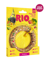 Лакомство (Rio) 0,08кг Веселое колечко игрушка для средних попугаев