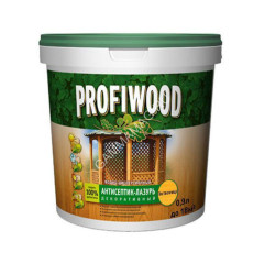 Антисептик-лазурь для дерева полиакриловый лиственница 0,9 кг PROFIWOOD *1/6