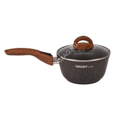 Кастрюля алюм. литая а/приг. Kukmara "Granit ultra" original 1,5л съмн.Руч. Ст.кр. кго0156а *1/3