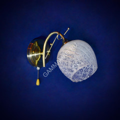 Бра N2181/1W АB E27 1*40Вт (200*280*160) VERNER LIGHTING *1