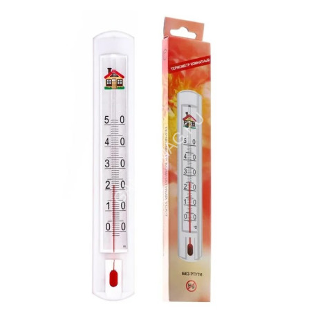 Термометр комнатный "Домик" от 0°C до +50°C арт.ТСК-7 (карт.коробка) *1/140