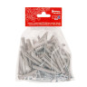 Дюбель с шурупом BROZEX 6,0*50 пакет (50шт) *1/20