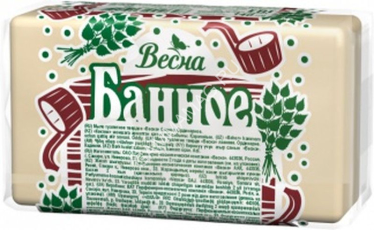 Мыло 140г. ВЕСНА Народное ГОСТ Банное п/пропилен (1104) (Самара) *4/44