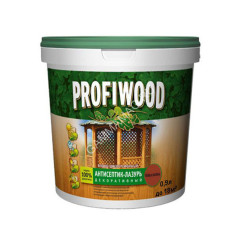 Антисептик-лазурь для дерева полиакриловый махагон 0,9 кг PROFIWOOD *1/6