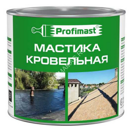 Мастика битумная кровельная 5 л/4,5 кг PROFIMAST *1/4/96