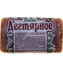 Мыло 140г. ВЕСНА Народное ГОСТ Дегтярное (6119) (Самара) *4/44