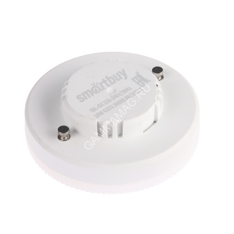 Лампа светодиодная 10W GX53 таблетка 3К теплый Smartbuy *10/100