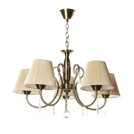 Люстра N2088/5 AB 5*400W E27 (h=780; d=600) VERNER LIGHTING *1