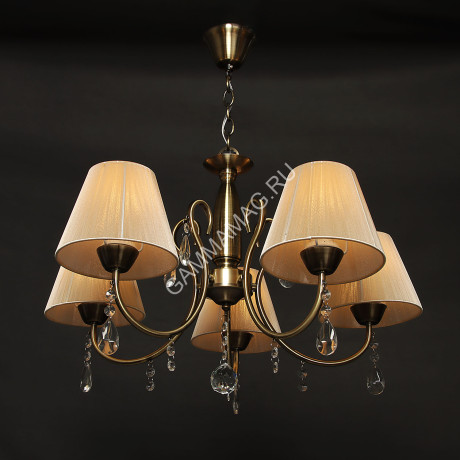 Люстра N2088/5 AB 5*400W E27 (h=780; d=600) VERNER LIGHTING *1