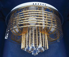 Люстра Q0124/6 Модерн 6*20W G4-12V (h=300, ф=470) VERNER LIGHTING *1