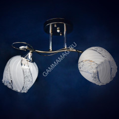 Люстра А2015/2 BCH 2*40Вт Е27 (h=280; d=460) VERNER LIGHTING *1