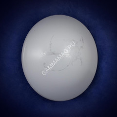 Светильник светодиодный акриловый 270мм 24W 8008/12W*2 010LED3 р.(теп.и хол.свет,смеш)б/пS=10м2VERNER LIGHTING *1/20