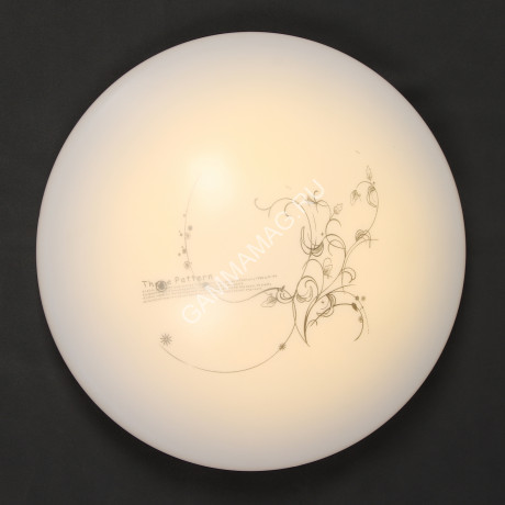 Светильник светодиодный акриловый 270мм 24W 8008/12W*2 010LED3 р.(теп.и хол.свет,смеш)б/пS=10м2VERNER LIGHTING *1/20