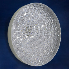 Светильник светодиодный акриловый 700мм 120W 9017/60W*2 LED 3 реж пульт S=35м2 VERNER LIGHTING